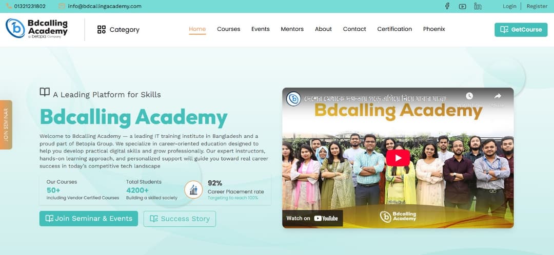 Bd Calling Academy
